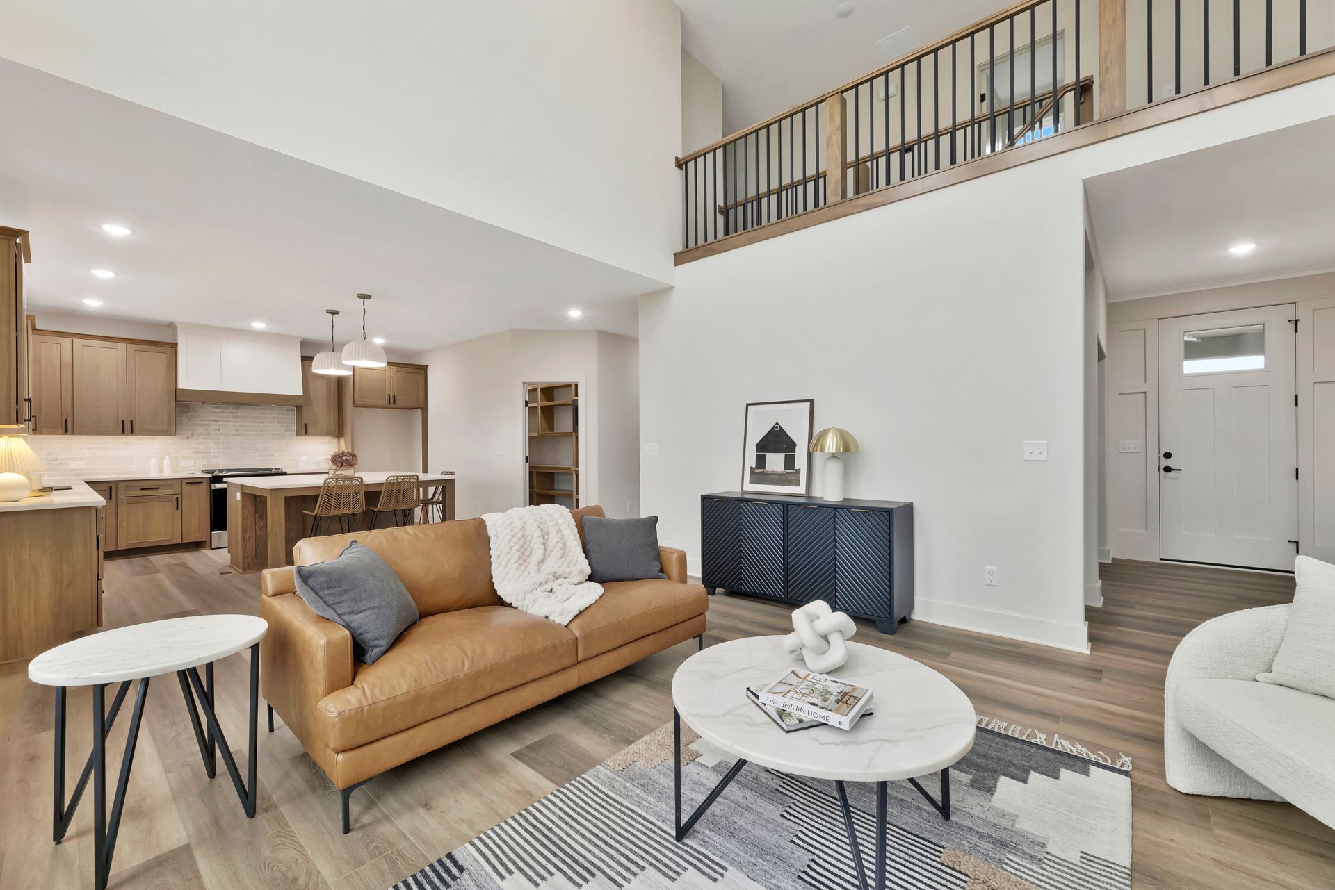 Artsy Flooring Model home