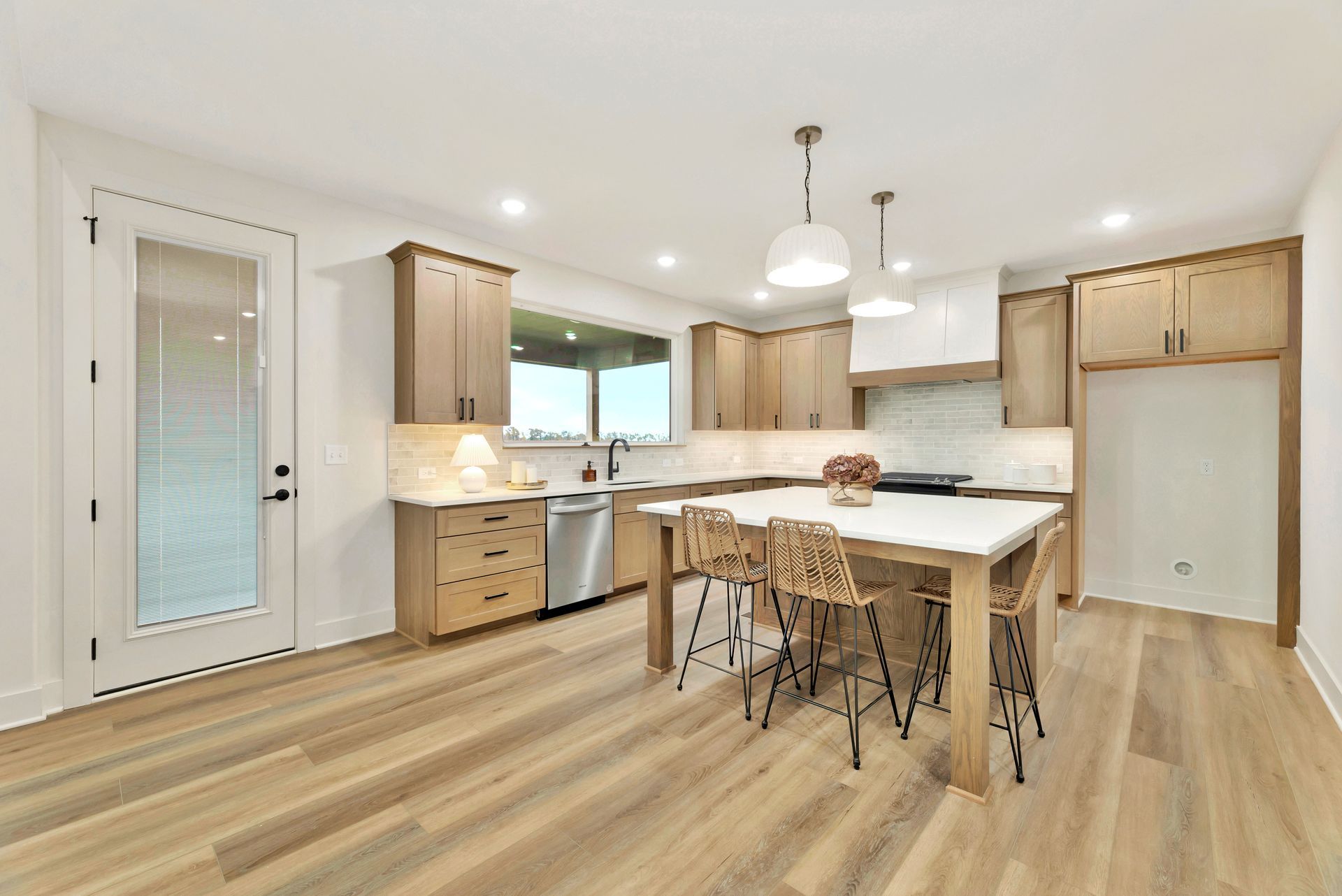 Artsy Flooring Model home