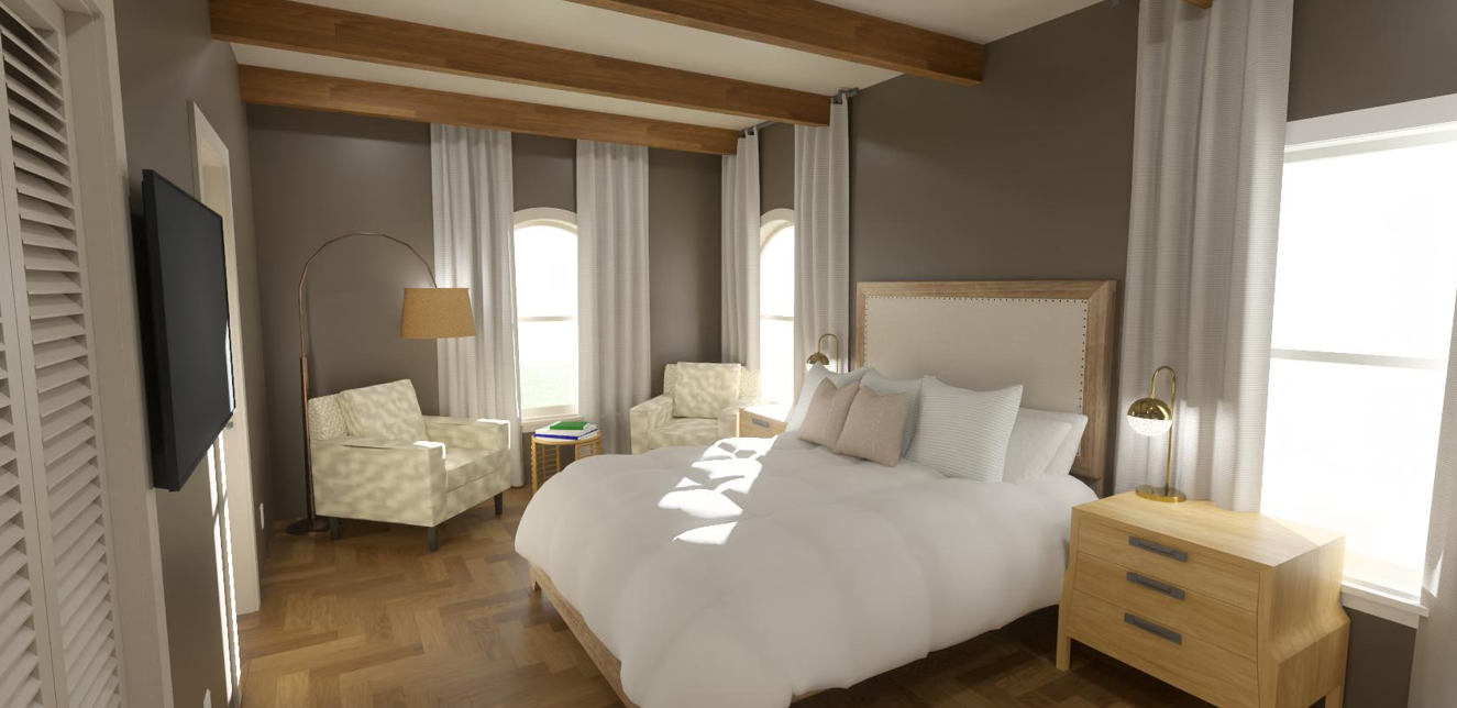 Artsy Flooring Model home