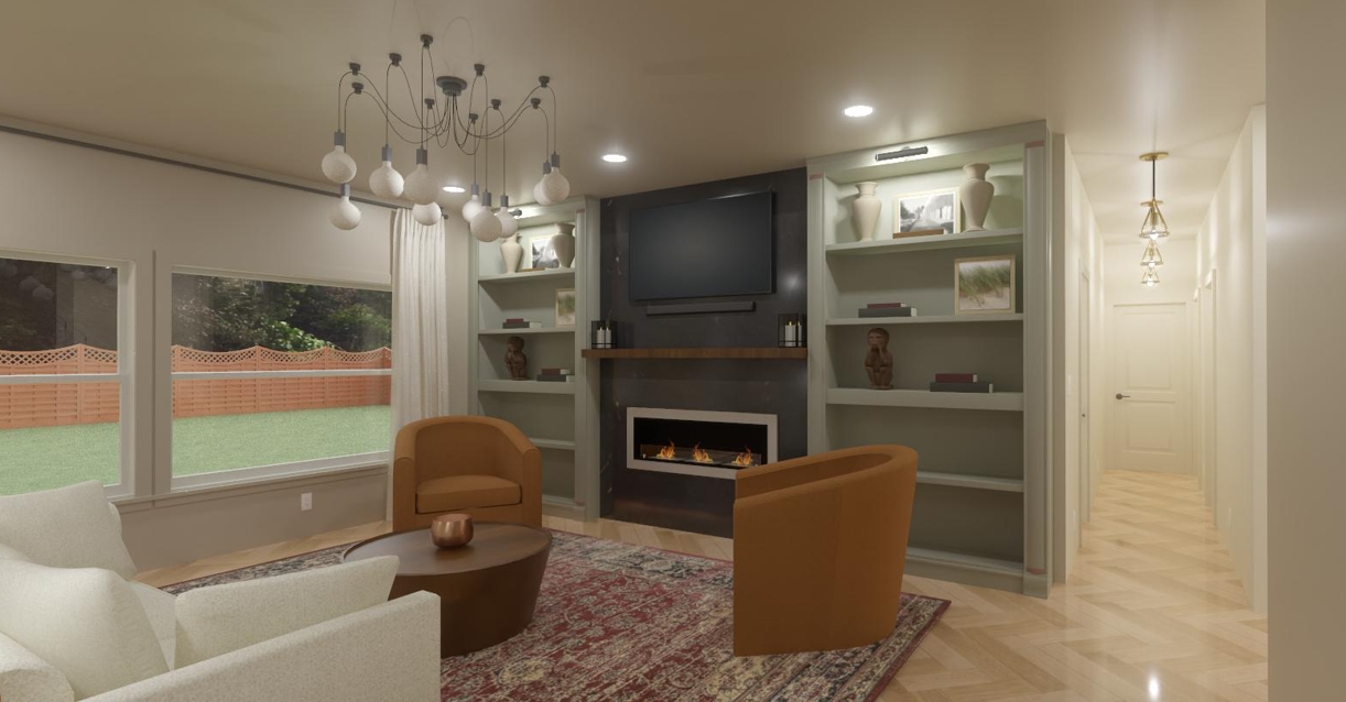 Artsy Flooring Model home