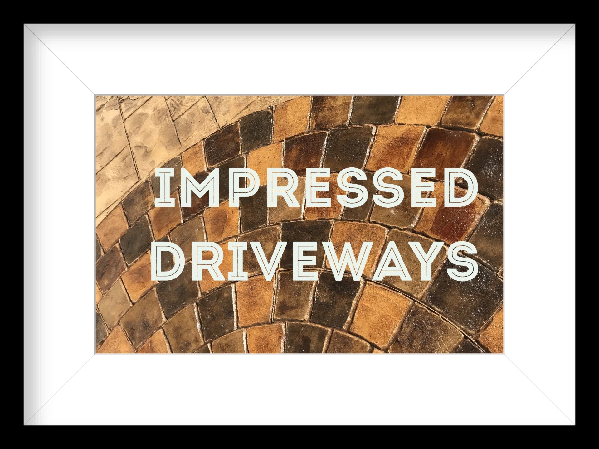 Impressed Driveways