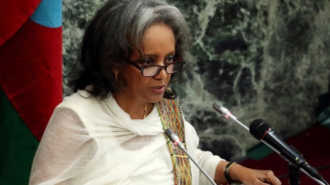 Ethiopia elected its first female president