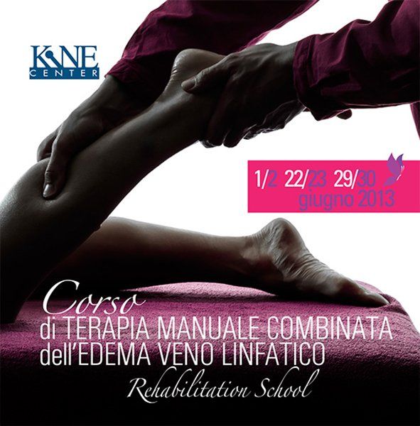 CORSO DI TERAPIA MANUALE COMBINATA DELL'EDEMA VENO LINFATICO