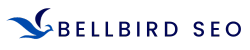 Bellbird SEO Logo Flying Bird