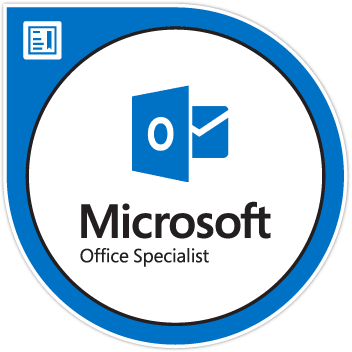 Carmanita Monroe Microsoft Office Specialist MOS Outlook Badge Bellbird SEO