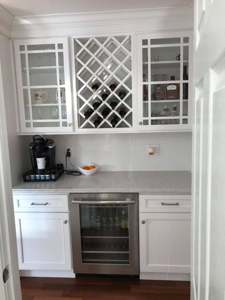 Kitchen Makeovers - Kitchen White Cabinet in Morris County, NJ