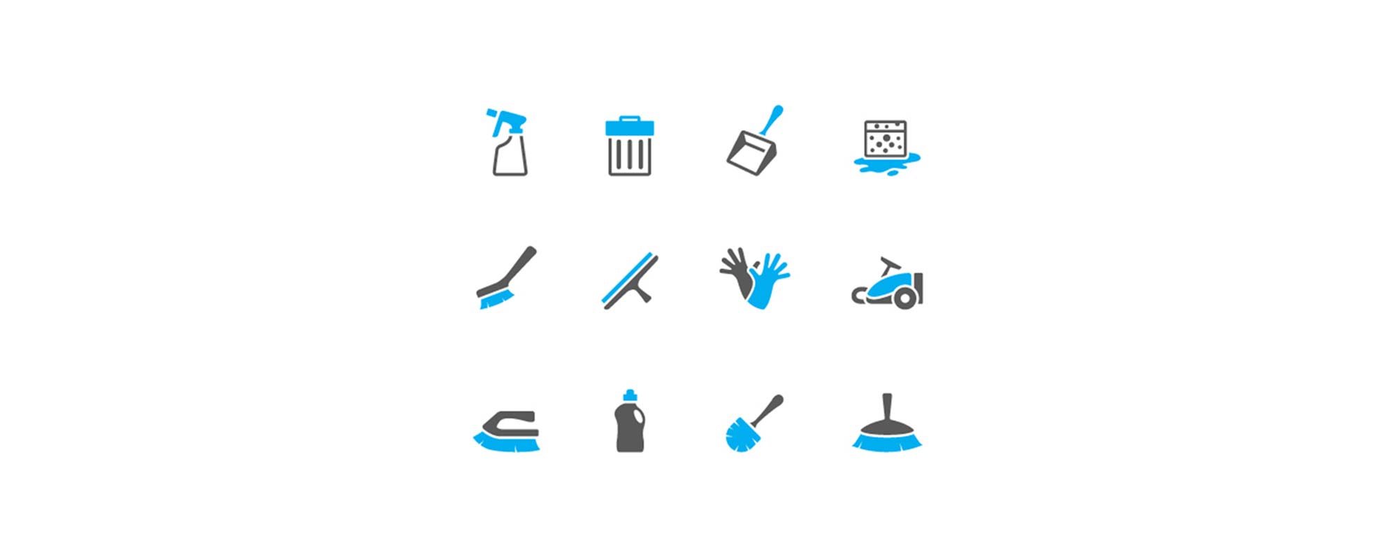 Cleaning tool icon 