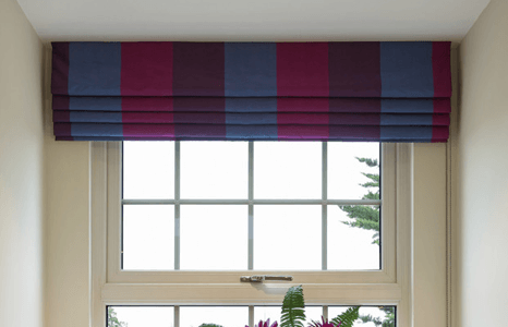 Increase the curb appeal of your room with our classic Roman blinds
