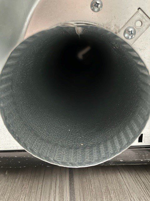 After Cleaned Tube — Alabaster, AL — Jobtown Dryer Vent Cleaning Company