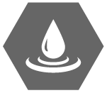 Water Droplets Icon — Anchorage, AK — CWM Industries Inc