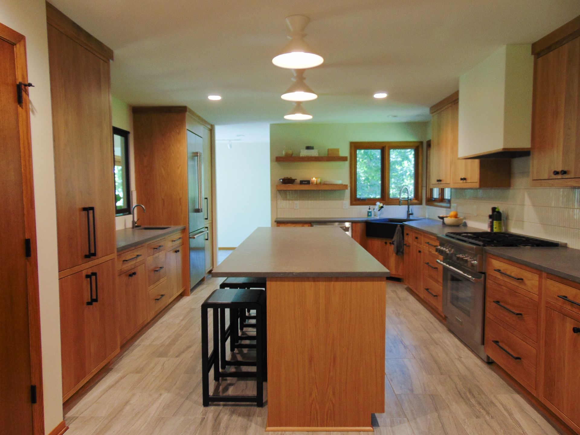 remodeled kitchen