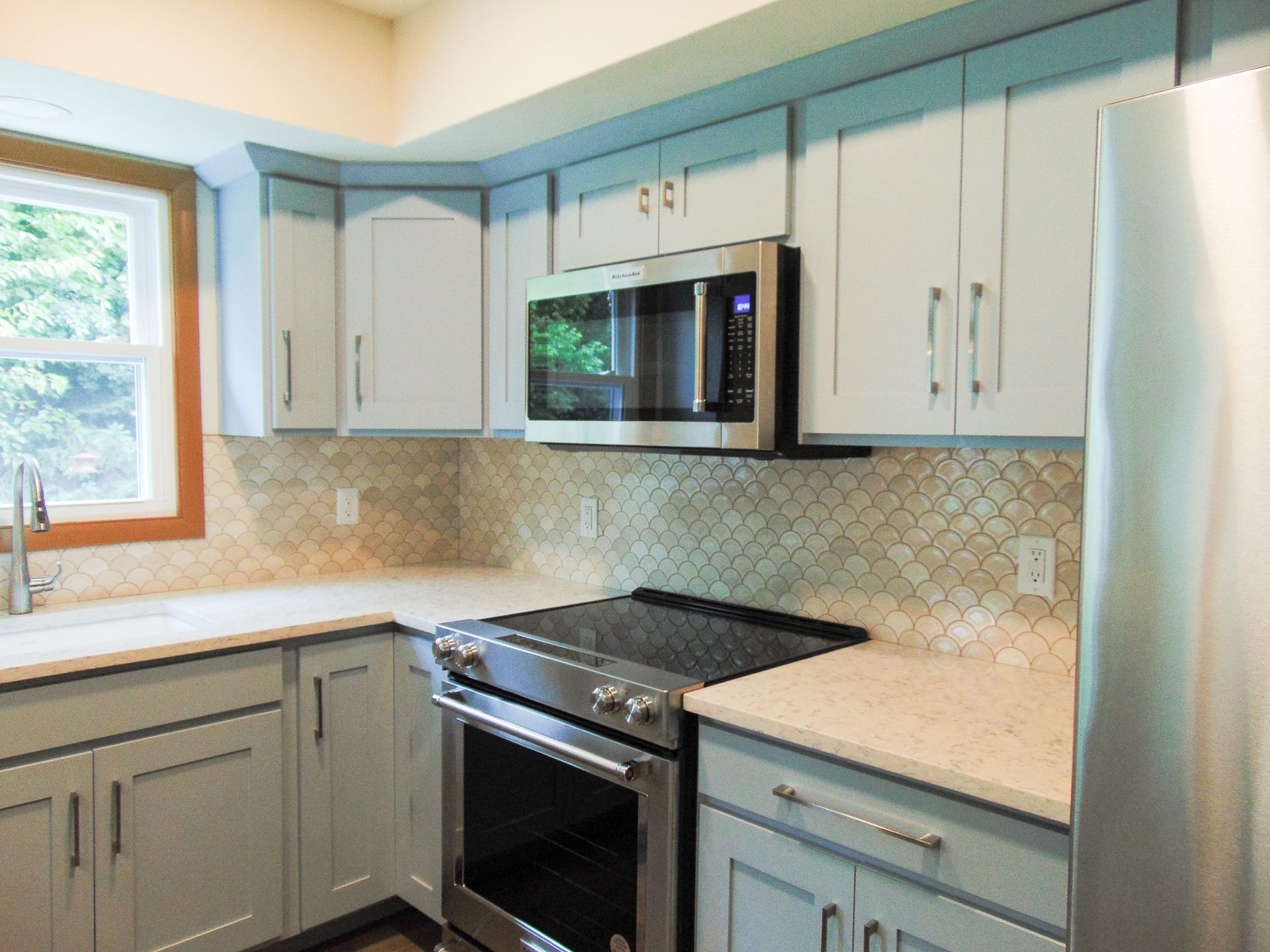 newly remodeled kitchen