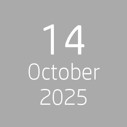 A date displayed on a grey background. It reads: 8 September 2025.