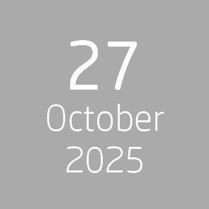 A date displayed on a grey background. It reads: 8 September 2025.