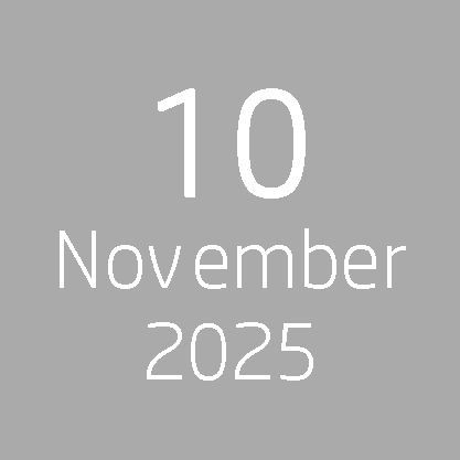 A date displayed on a grey background. It reads: 8 September 2025.