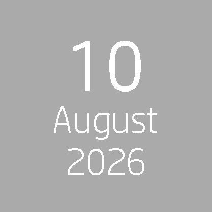 A date displayed on a grey background. It reads: 8 September 2025.