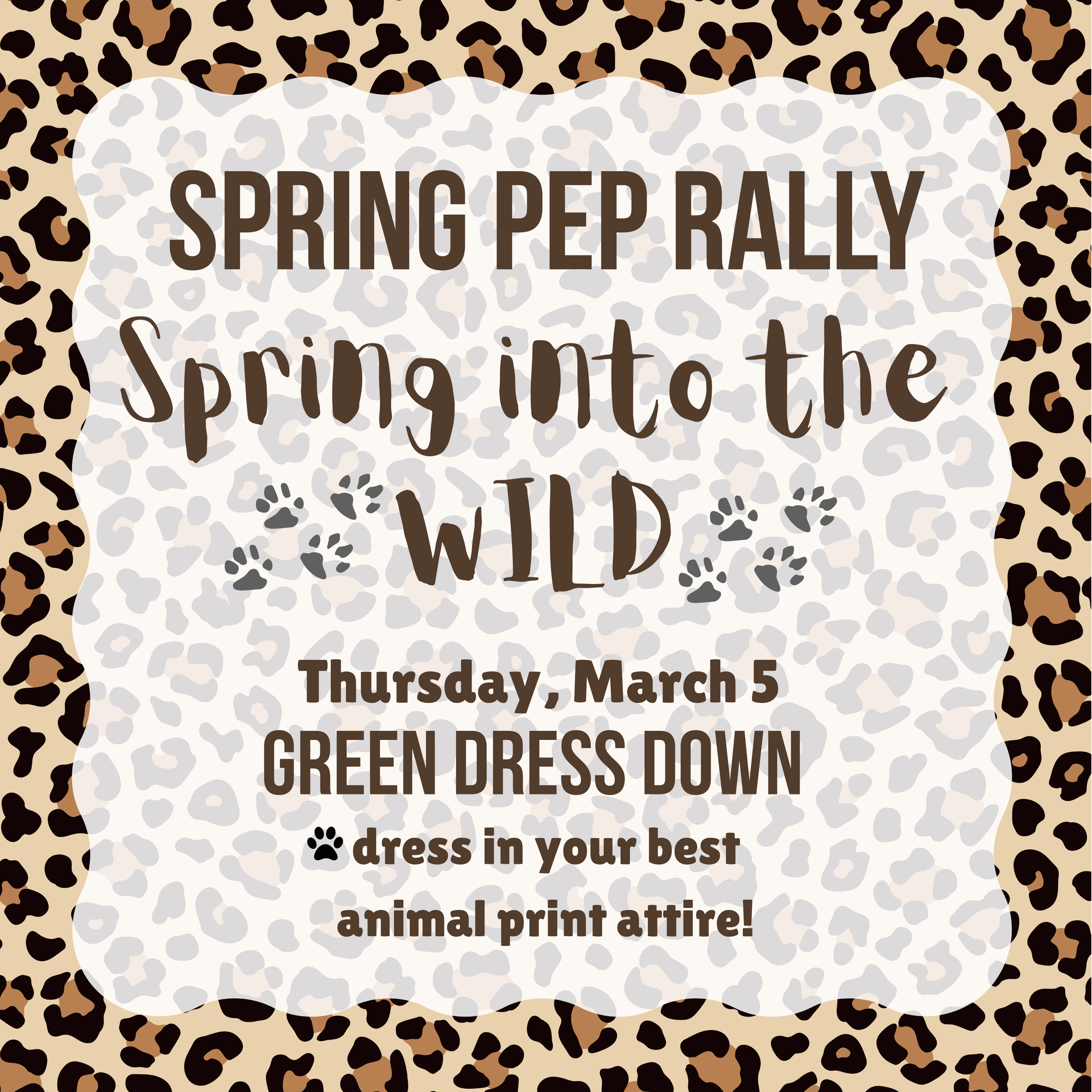 Spring Sports Pep Rally