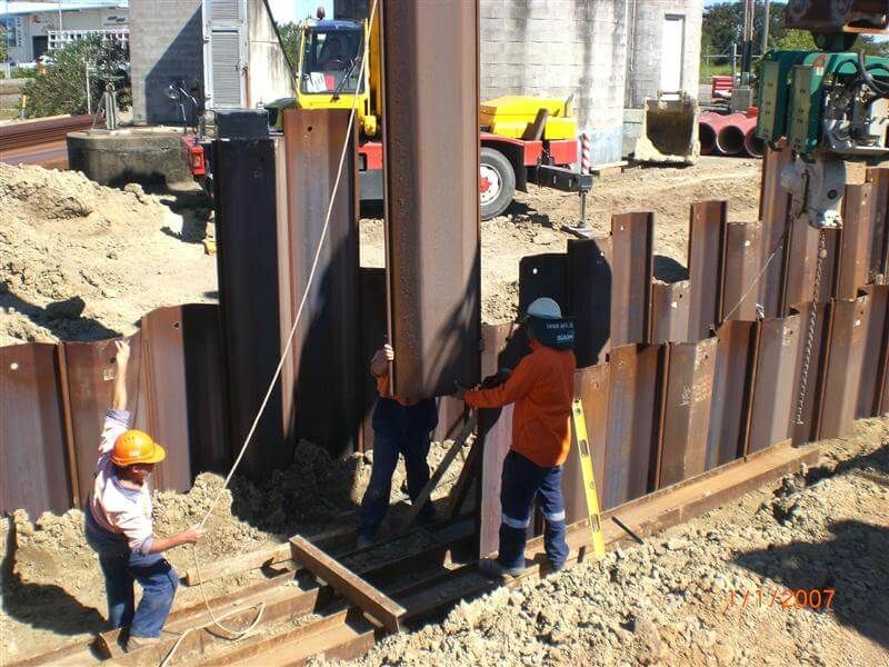Sheet piling