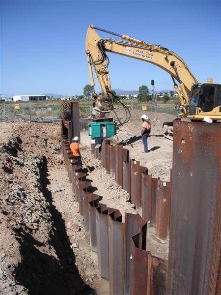 Sheet piling