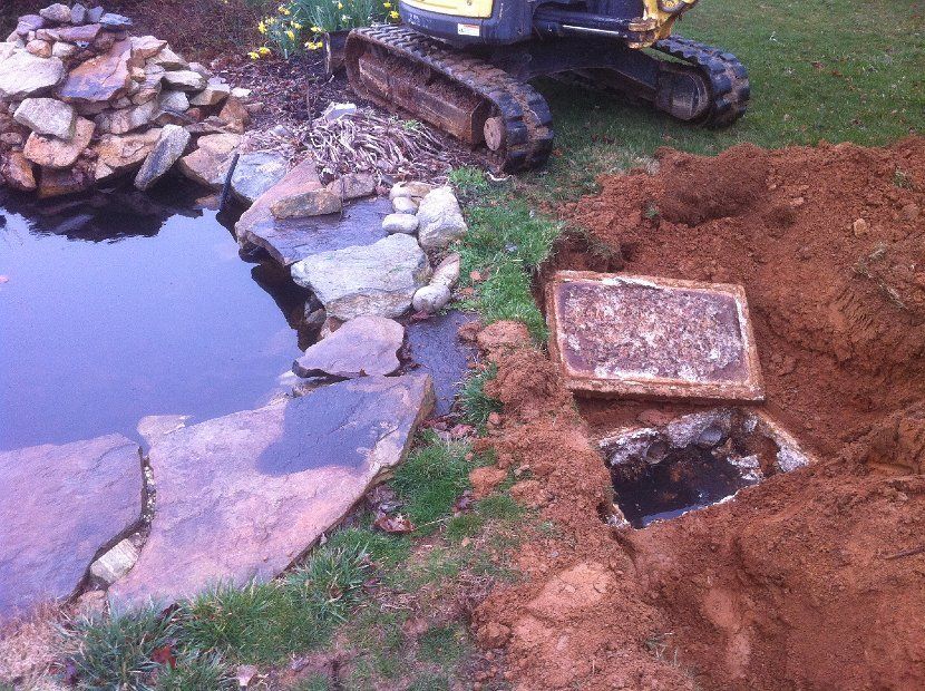 Deteriorated Distribution Box — Chester County, PA — J. Gallagher Septic & Wastewater Control