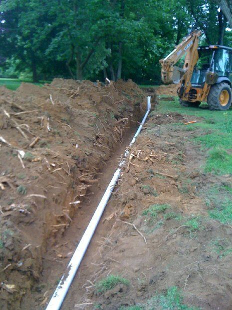 Sewer Line Replacement — Chester County, PA — J. Gallagher Septic & Wastewater Control