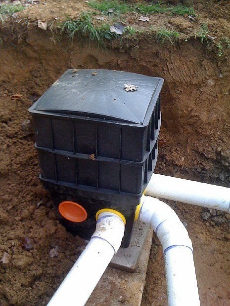 Distribution Box with Extension — Chester County, PA — J. Gallagher Septic & Wastewater Control