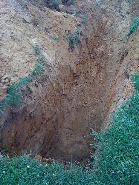 Deep Hole — Chester County, PA — J. Gallagher Septic & Wastewater Control