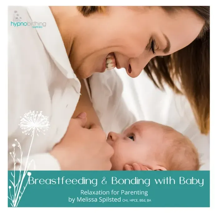 A poster for breastfeeding and bonding with baby