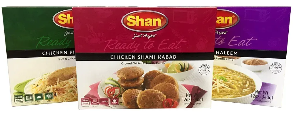 Shan Frozen Meal Cartons