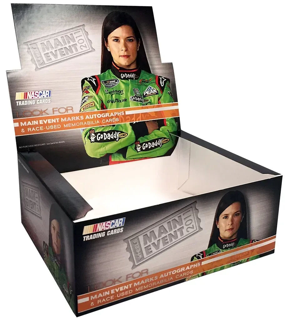 NASCAR Trading Cards Pop-Up Display