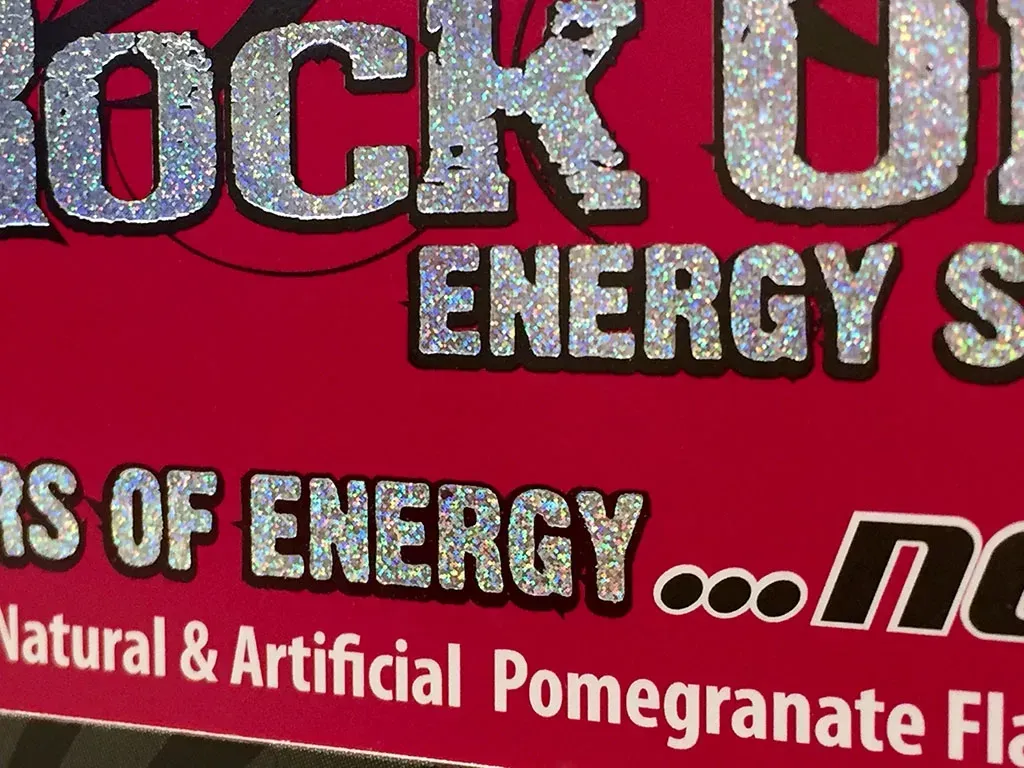 Rock On Energy Foil Stamped 6 Pack