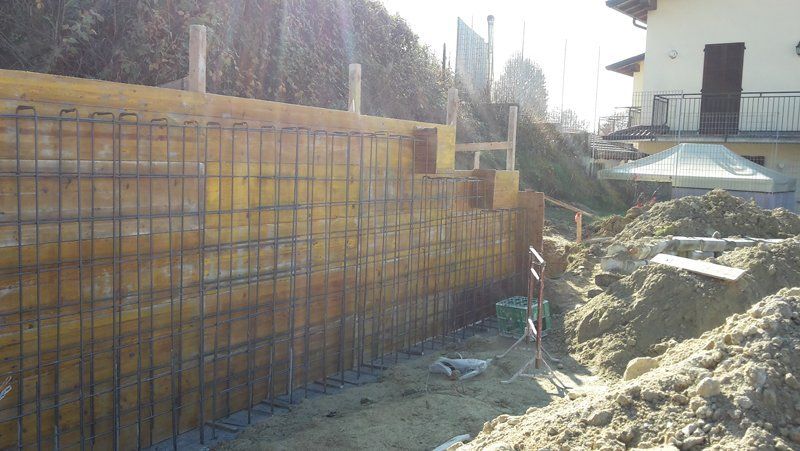 costruzione sotto il livello