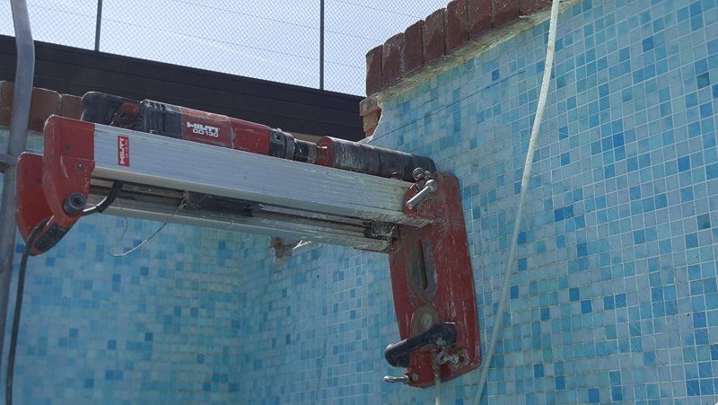 manutenzione piscina in muratura