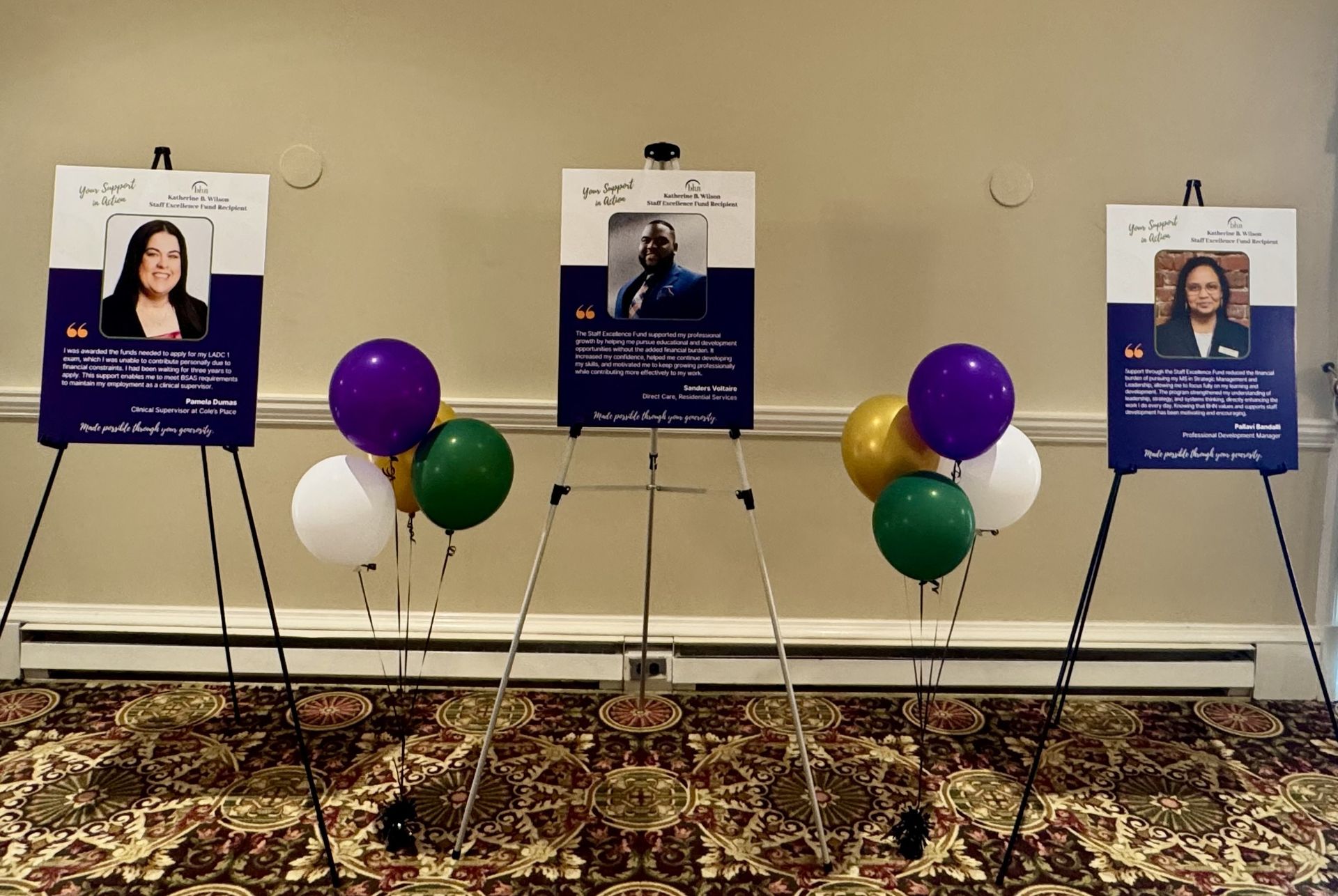 BHN staff, leadership, and supporters joined to celebrate reaching the $5 million fundraising goal for the Katherine B. Wilson Staff Excellence Fund.