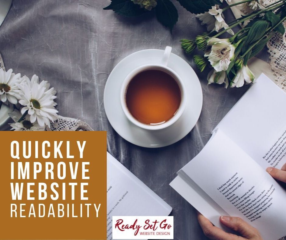 Improve Website Readability
