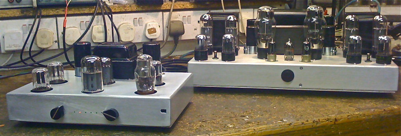 Specialy designed valve amplifier