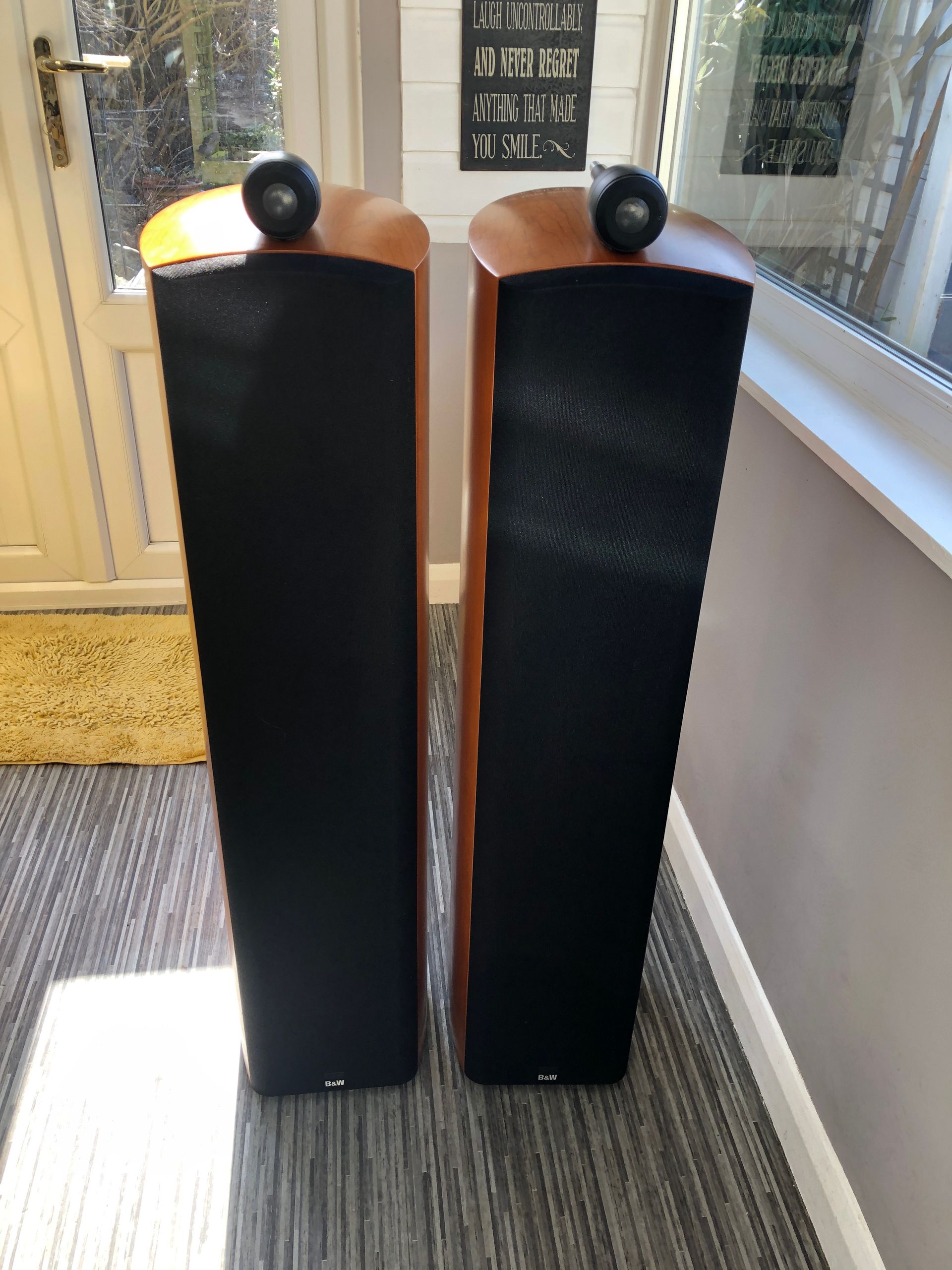 B&W804s speakers