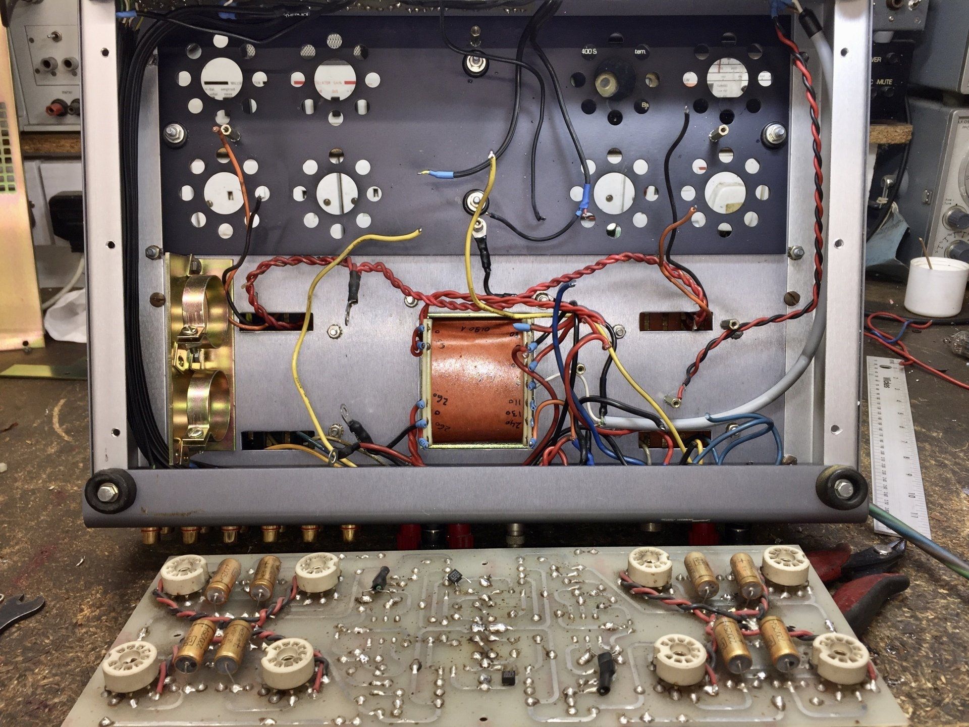 Redesigned valve amplifier