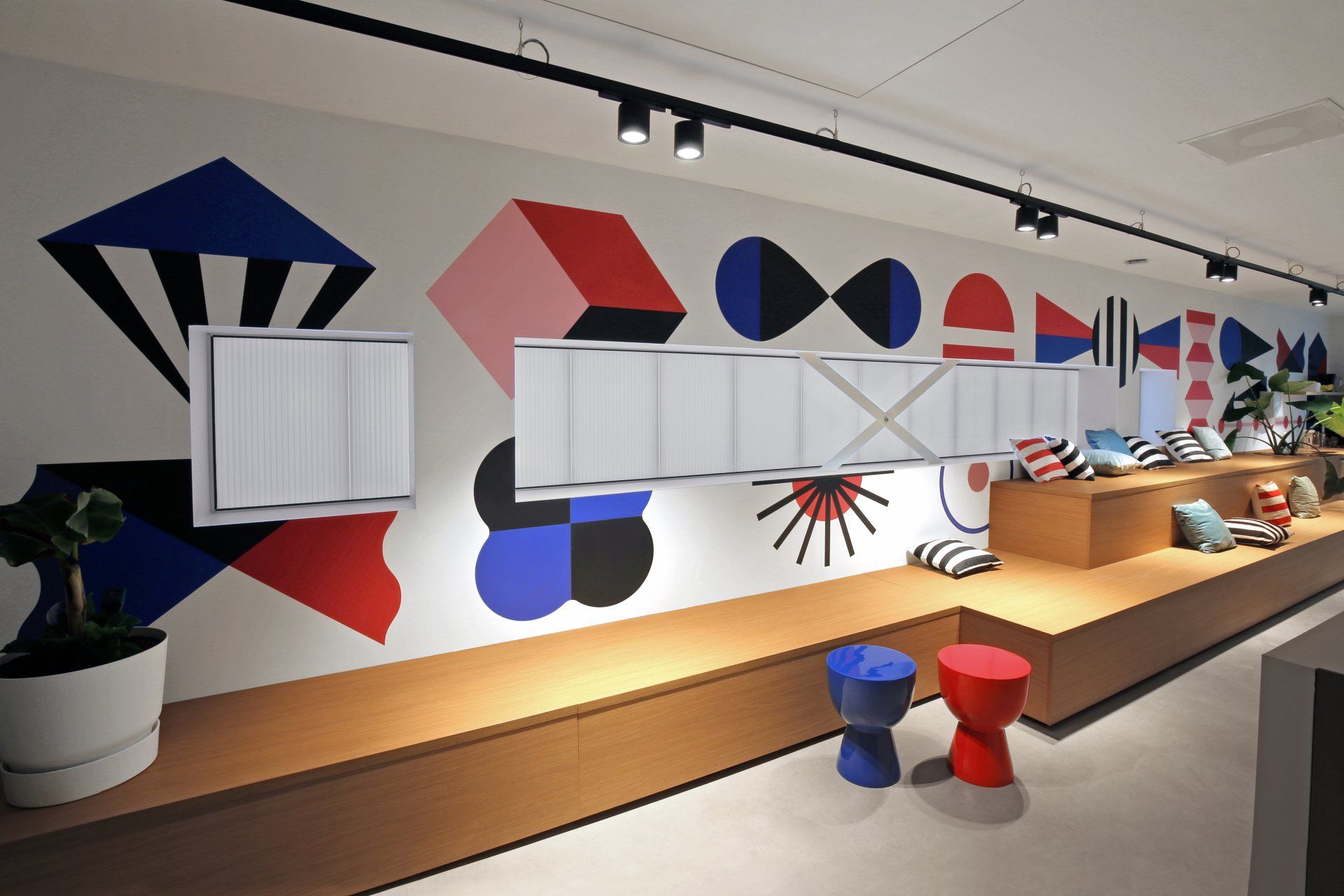 Interior graphics branding agency Studio Pogo