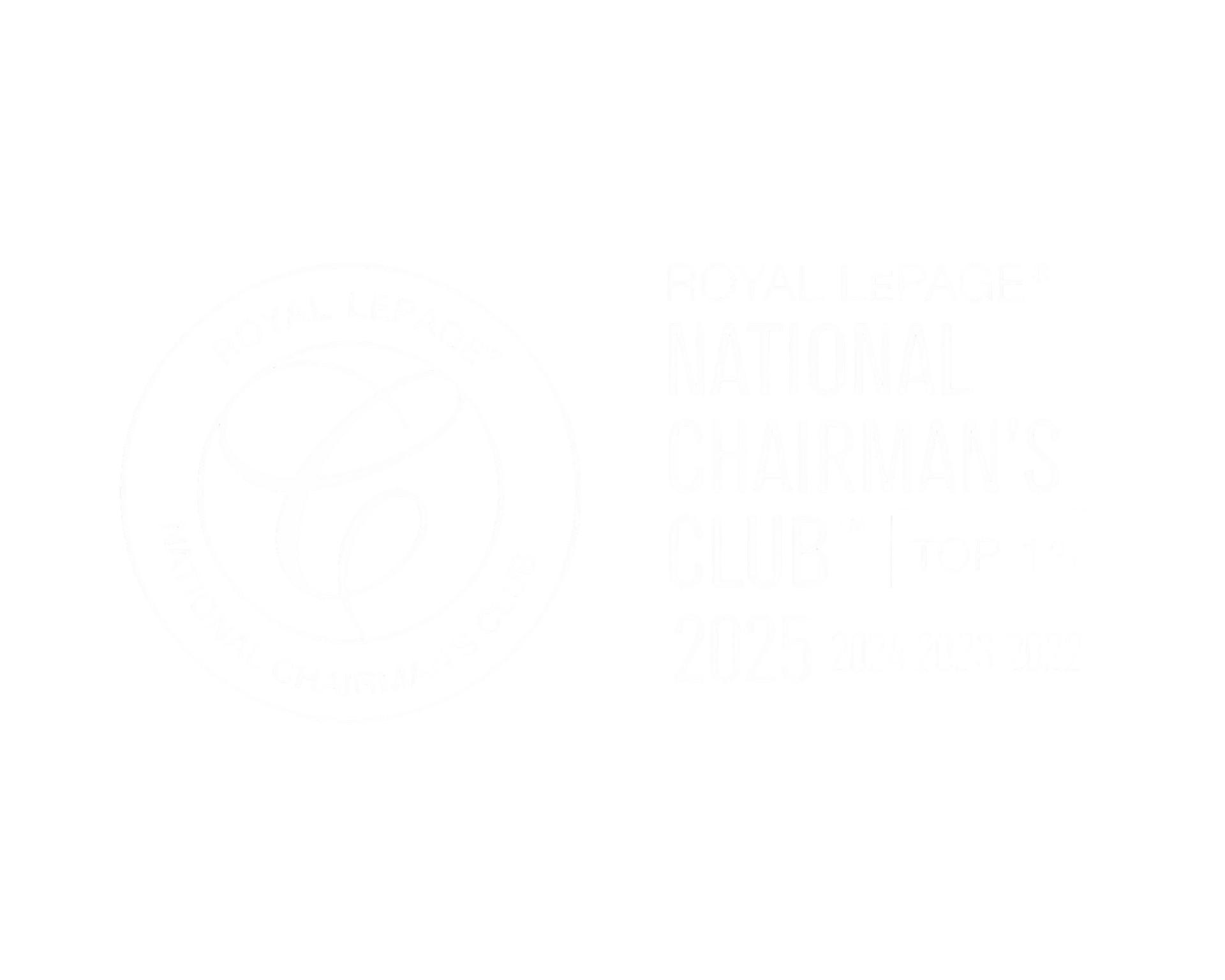 The royal lepage chairman 's club is a national top 1 % club.
