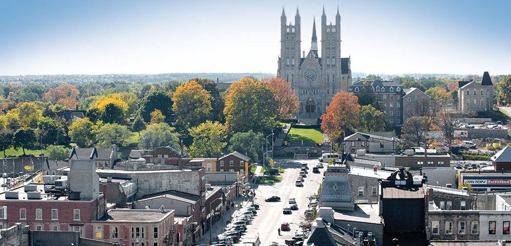Guelph aerial view