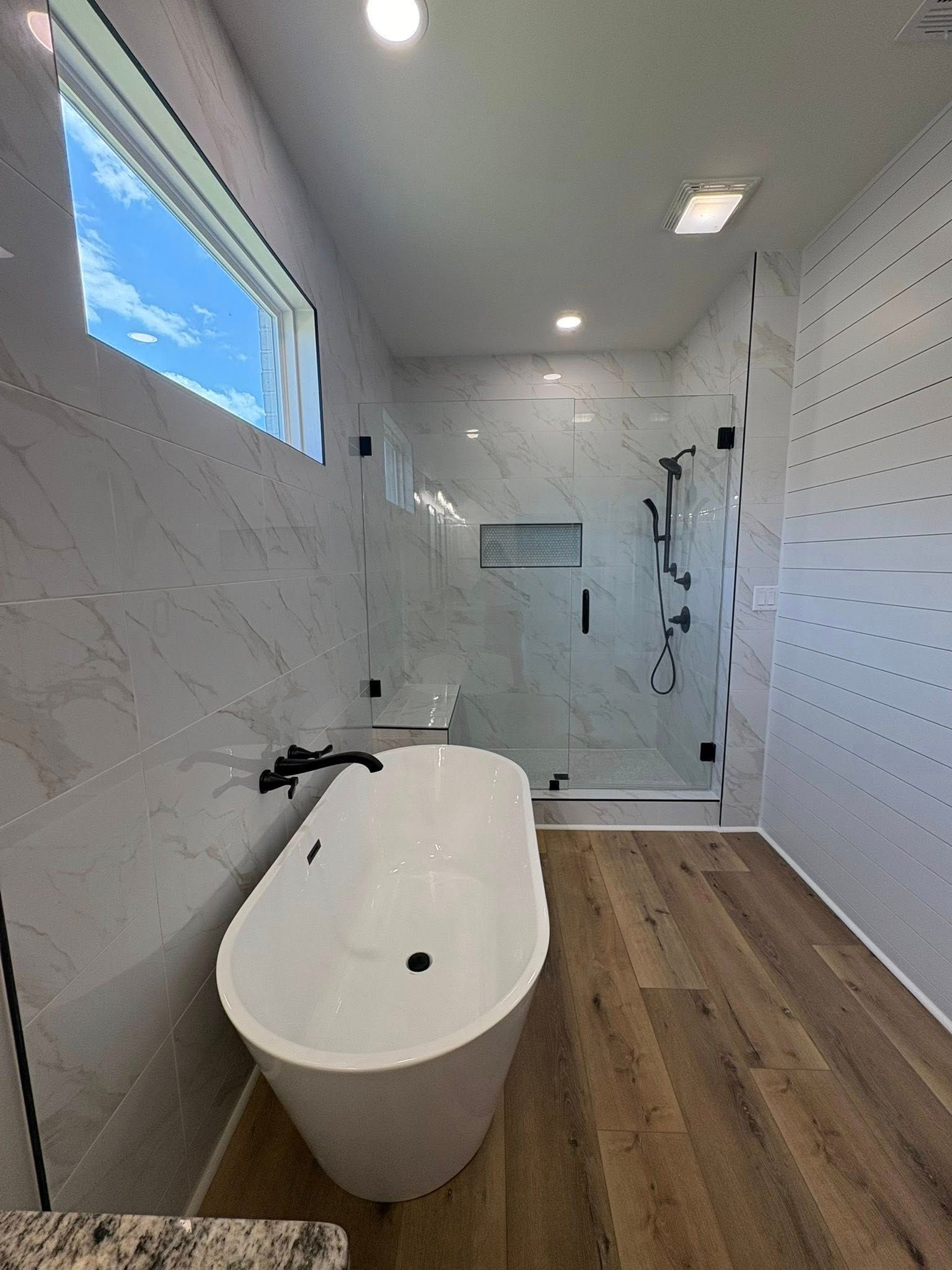Custom Bathroom Remodeling Photo by WaltCo Construction