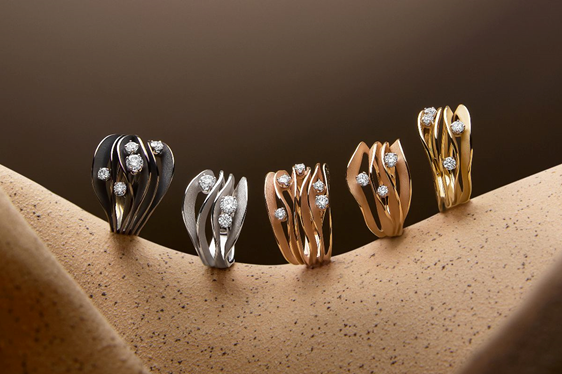 8 unieke kleuren goud