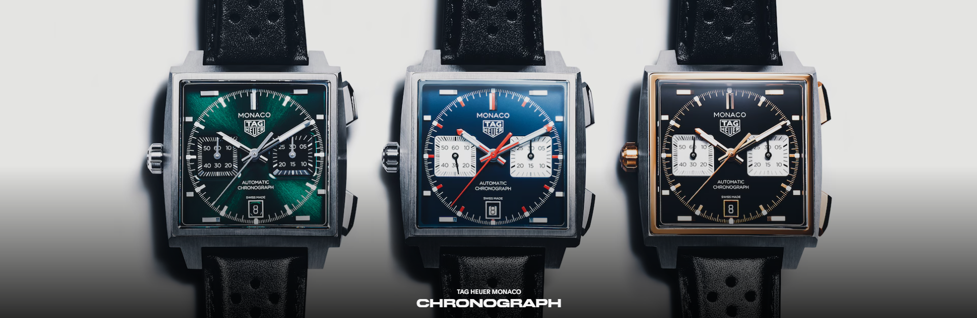 TAG Heuer Monaco Chronograph horloges bij juwelier Schilder-Vlugt
