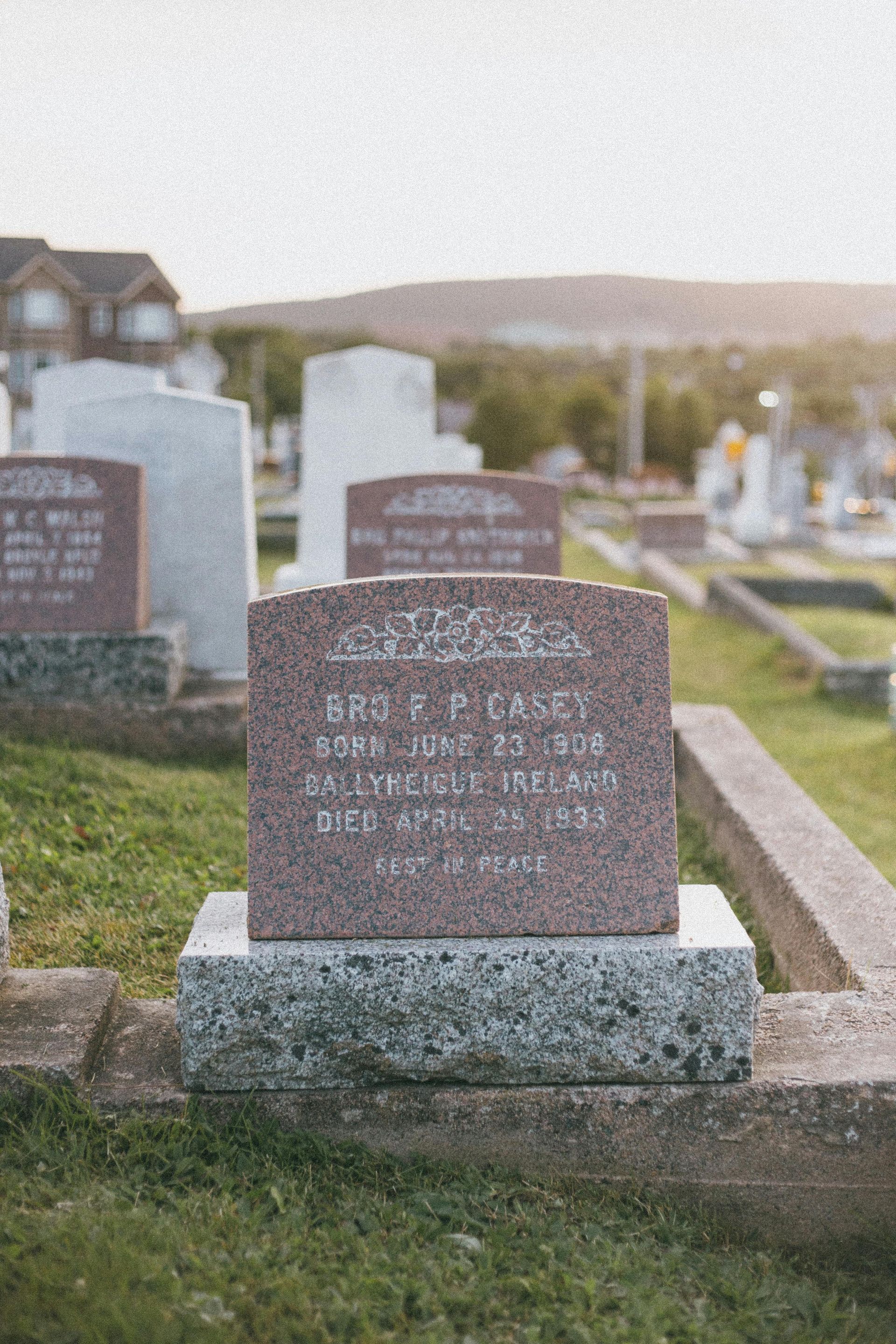 Headstone Engraving Services