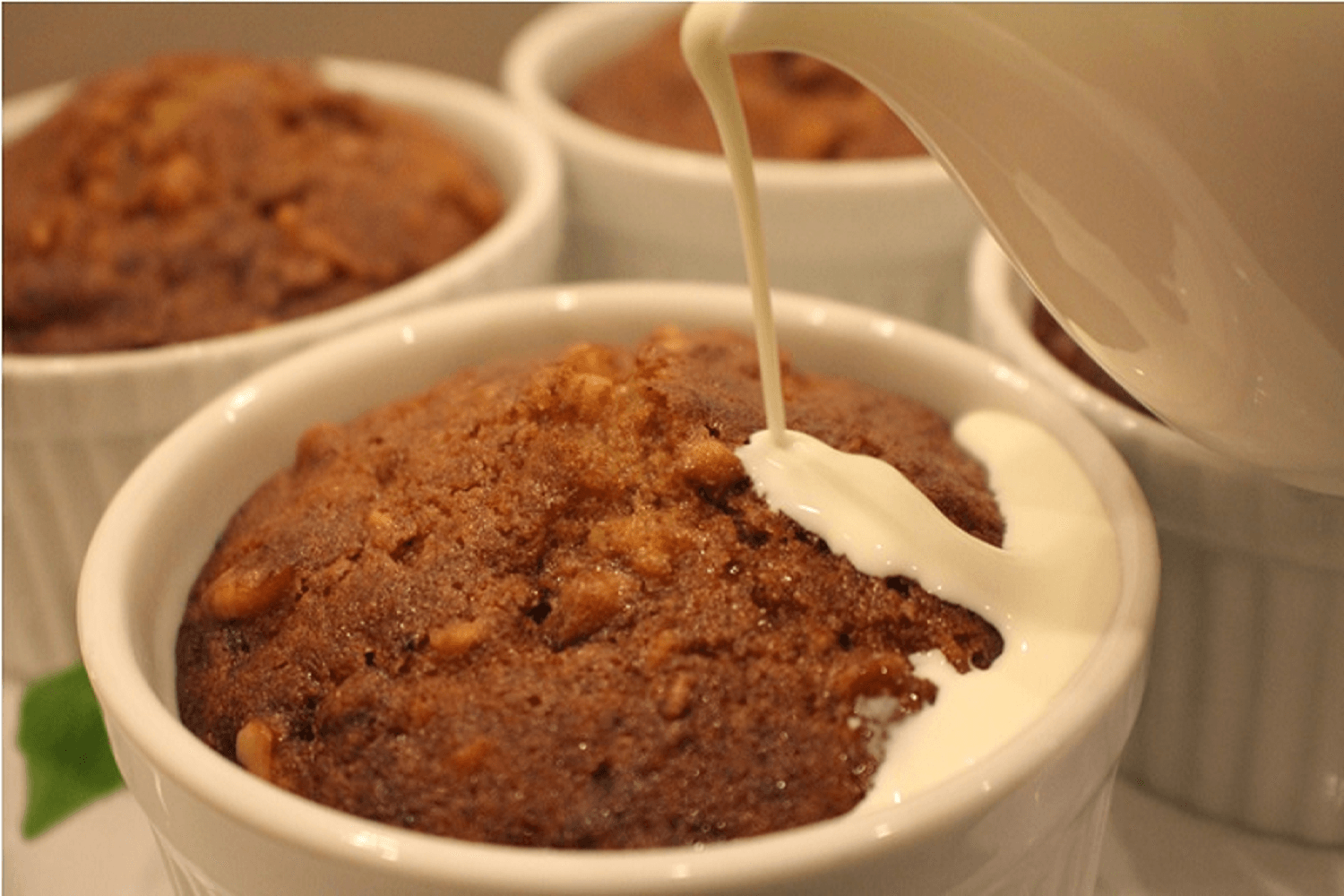 Baked Brandy Pudding