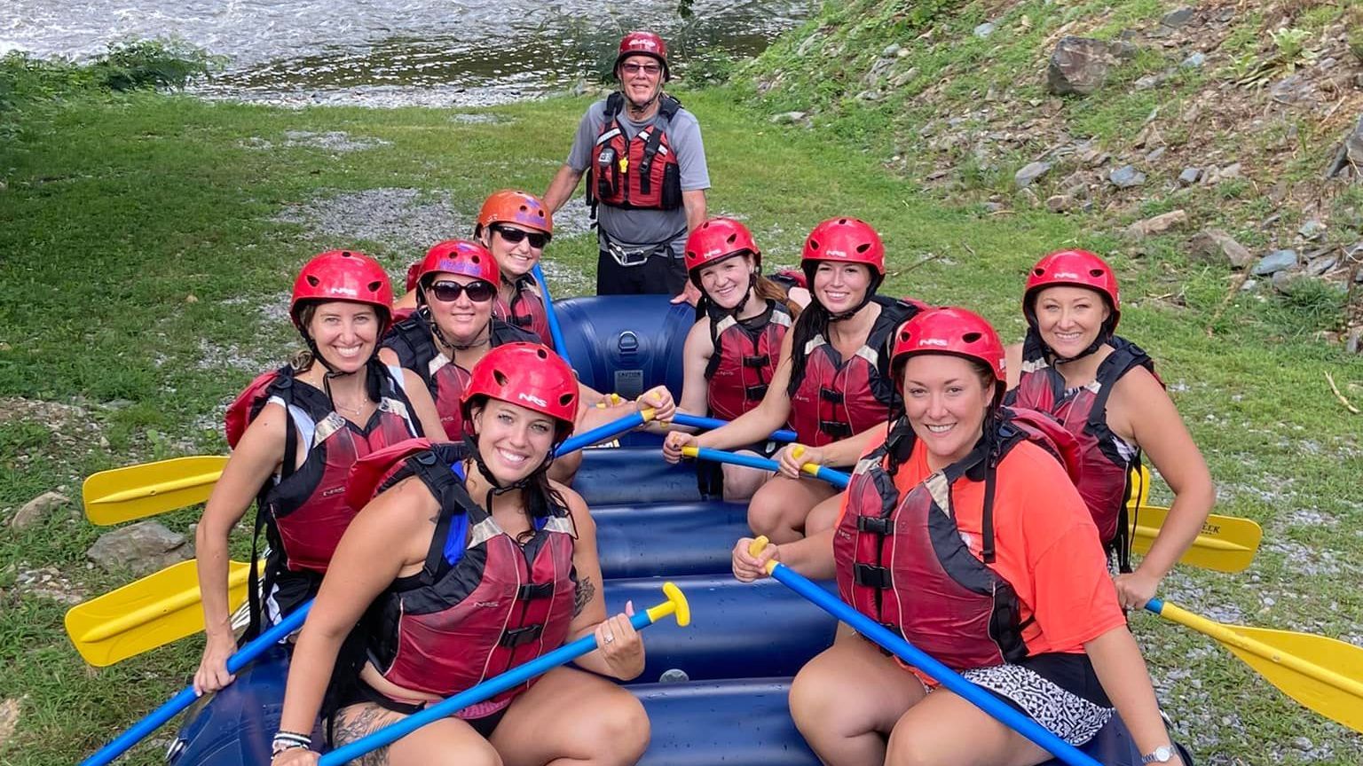 upper pigeon river rafting trip from hartford