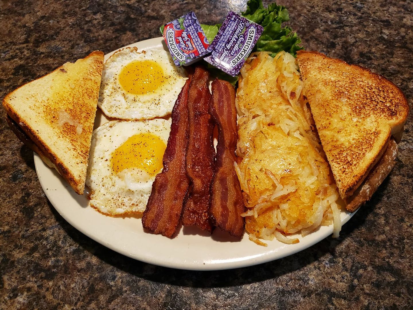 Breakfast On Plate