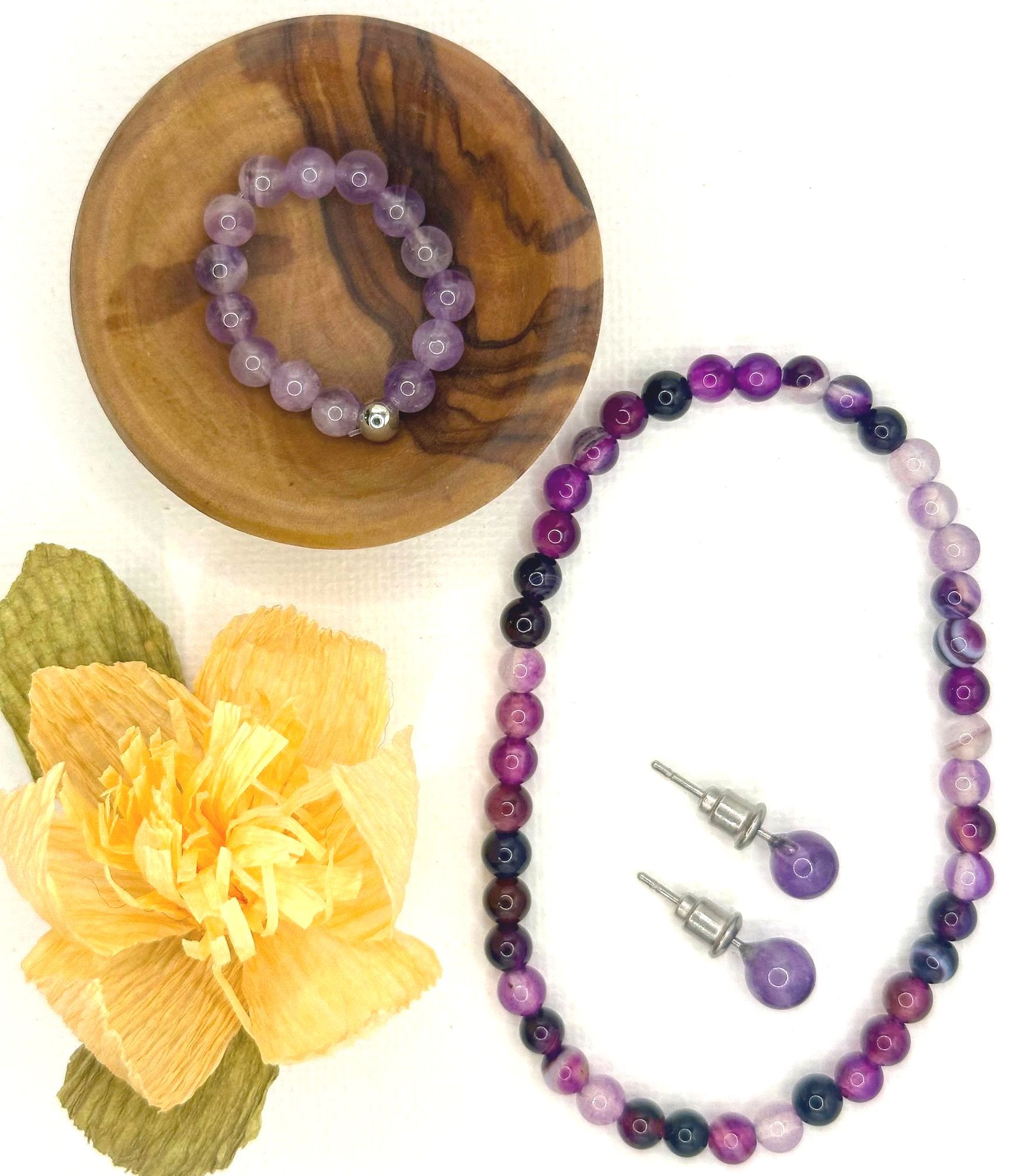 Bloomline ~ Bracelet, Ring, and Earrings in Bloom