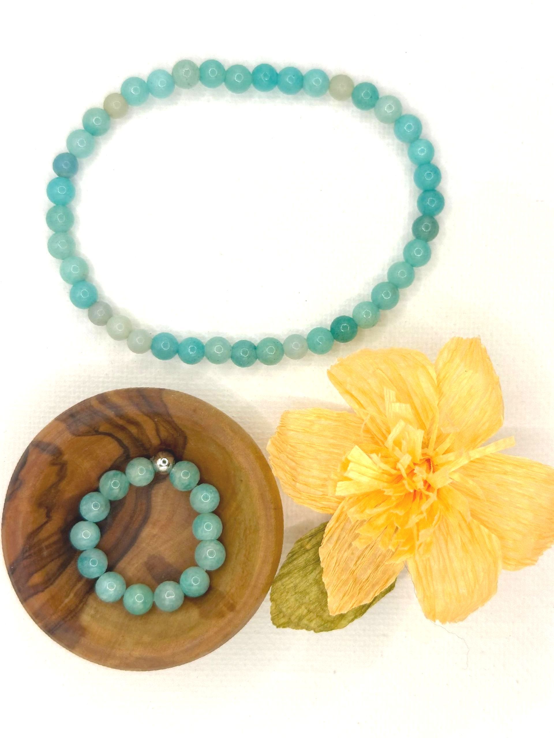 Double Bloom ~ Gemstone Ring & Bracelet Duo